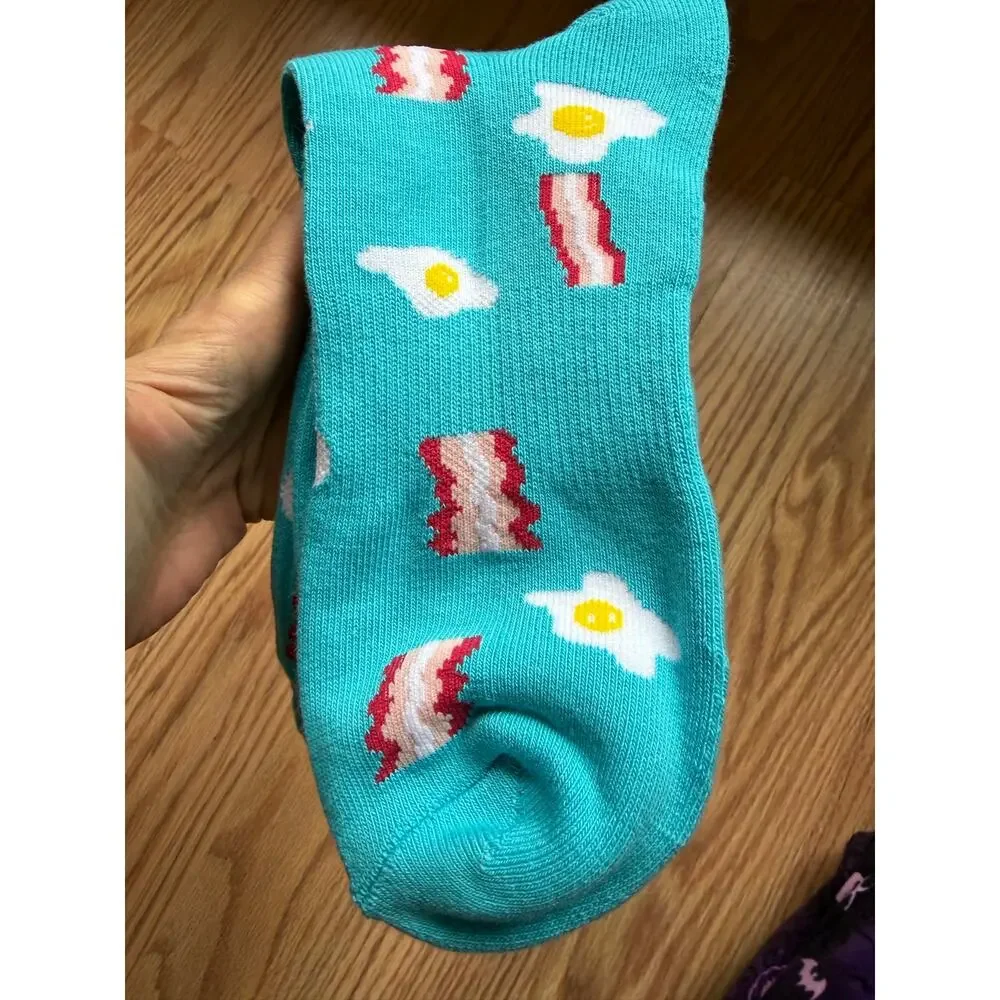 Socks bacon and eggs new no tag